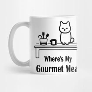 Cat Life Feed Me Angry Cat Funny Gift Problems Mug